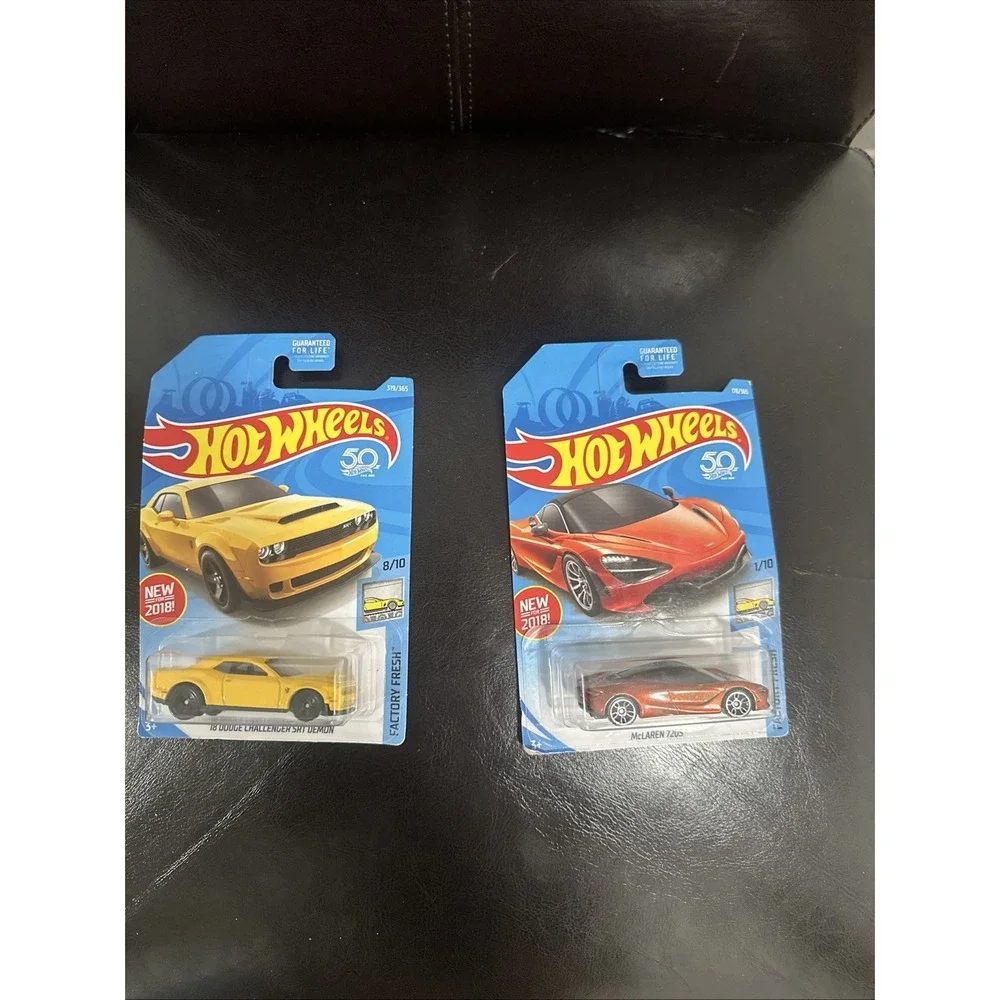 McLaren 7205 and 18 Dodge Challenger SRT Demon
